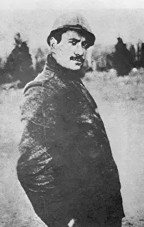 Mussolini as a Pilot in 1916