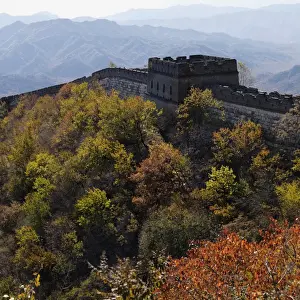 mutianyu section of the great wall of china