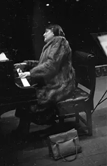 Pianist Prints: Myra Hess Performing