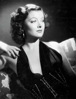 Reclining Prints: Myrna Loy