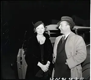Myrna Loy & Hubby Arthur Hornblow Jr