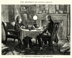 Attract Prints: Mystery of Edwin Drood, Mr Grewgious Experiences a New Sensation
