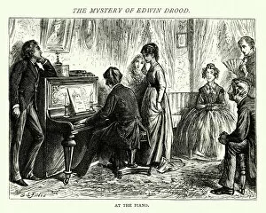 Images Dated 9th April 2018: The Mystery of Edwin Drood, At the Piano