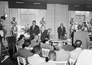 Desegregation Prints: NAACP Strategy Session