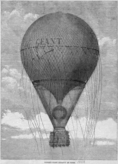 Nadar Prints: Nadars Balloon