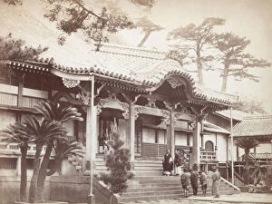 Felice Beato (1832-1909) Gallery: Nagasaki Temple