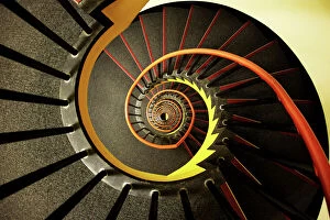 Japan Collection: Nagoya spiral staircase