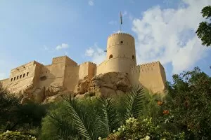 Desert Oasis Collection: Nakhal fort, Al Batinah Region, Sultanate of Oman