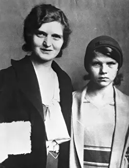 Nan Britton and Daughter Elizabeth Ann