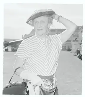 Nancy Astor With One Arm Overhead