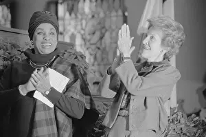 Nancy Reagan Applauding