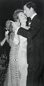 Nancy Reagan Dancing with Prince Charles