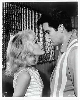 Nancy Sinatra And Elvis Presley In Speedway