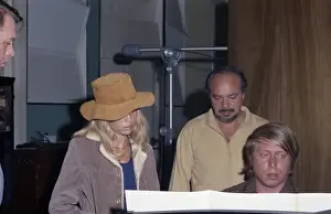 10 6 14 Randi Prints: Nancy Sinatra Recording Session