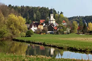 Rural Gallery: Nankendorf, Waischenfeld community, Wiesent, Franconian Switzerland, Upper Franconia, Franconia