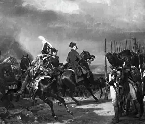 Battlefield Prints: Napoleon Bonaparte at the Battle of Jena by Horace Vernet
