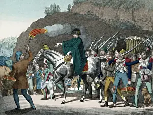 Napoleon Commanding His Troops