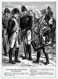 Horseback Riding Gallery: Napoleon and the English Drummer Boy
