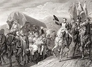 Wound Prints: Napoleon Honoring The Courageous Wounded