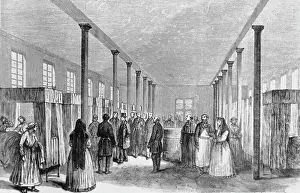 Napoleon III Visiting Hospital