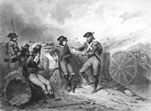 Napoleon and His Party Resting at Encampment