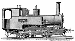 narrow-gauge steam locomotive
