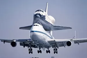 Stockbyte Gallery: NASA Boeing Space Shuttle and Boeing 747 Carrier Aircraft