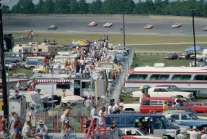 Huty33369 Prints: NASCAR fans at Daytona Beach