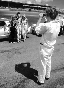 Prints of DAYTONA BEACH, FLORIDA - JULY 1980 Chasing Speed: Motorsport in Motion: NASCAR races and drivers