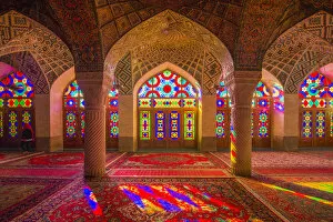 Mosques Around the World Poster Print Collection: Nasir al-Mulk Mosque, Shiraz, Iran