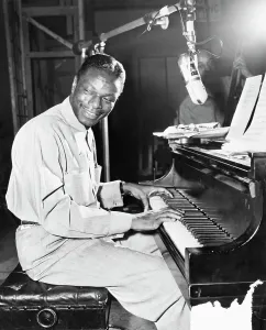 Birmingham Prints: Nat King Cole Playing Piano