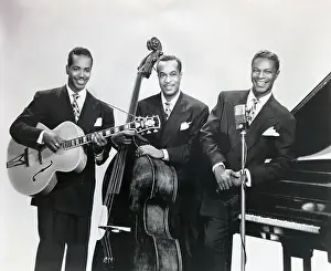 Nat King Cole's Trio Posing