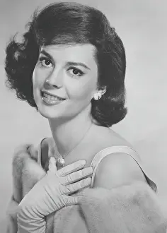 Prints of A portrait of actress Natalie Wood, circa 1957. (Photo by Archive Photos/Getty Images) Grace, Glamour & Timeless Elegance: Natalie Wood