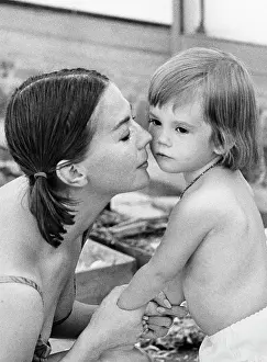 Natalie Wood & Natasha Gregson Wagner At Home