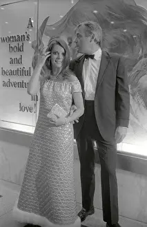Natalie Wood And Richard Gregson At The Far From The Medding Croud Premiere