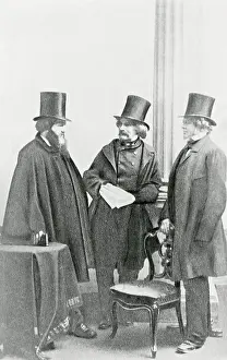 Publisher Prints: Nathaniel Hawthorne with His Publishers