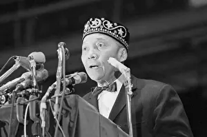 Elderly Prints: Nation of Islam Leader Elijah Muhammad