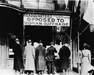 Rights Prints: National Association Opposed to Womens Suffrage