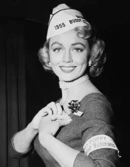 National Buddy Poppy Girl Recipient Dorothy Malone