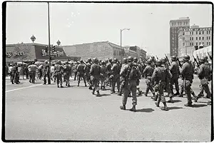 Bayonet Prints: National Guard Called During Berkeley Student Protest