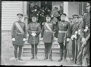 Honor Prints: National Guard Standing at Attention