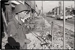 Watermelon Prints: National Guardsman Eating Watermelon