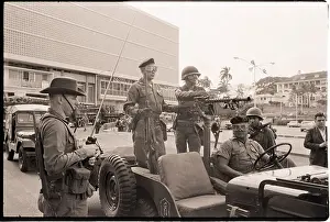 Jeep Prints: National Guardsmen in Jeep