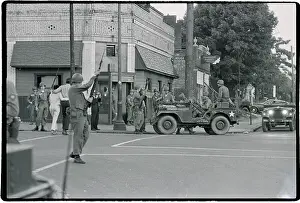 Patrolling Prints: National Guardsmen Patrolling During Riot