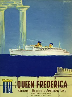 Cruise Prints: National Hellenic American Lines/ Home Lines