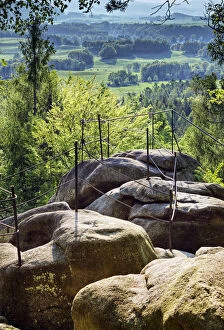 National Natural Monument Venusiny misky or Venus Bowls, on Smolny vrch or Smolny Hill, Velka Kras, Jesenik district