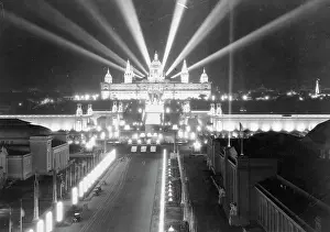 Exposition Prints: National Palace at Barcelona