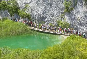 Images Dated 4th July 2013: National Park Plitvice Lakes, Croatia