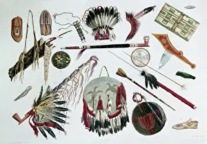 Utensil Prints: Native American Arms And Utensils