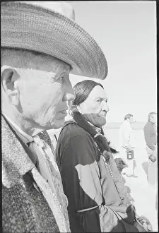 Native American Chiefs Waiting for Government Officials